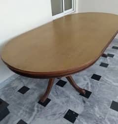 Dining table 4×8 feet ( without chairs)