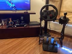 PS 4 1 TB + G920 + Thrustmaster HOTAS 4 for sale