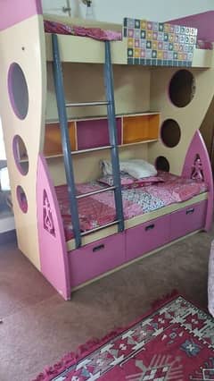 kids Bunk Double Bed