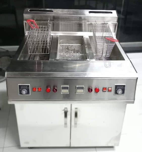 Bain Marie - BBQ Counters - Working Table - Fryers - Stoves - Sink 6