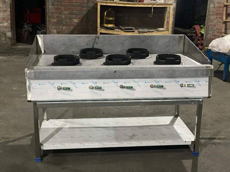 Bain Marie - BBQ Counters - Working Table - Fryers - Stoves - Sink 11