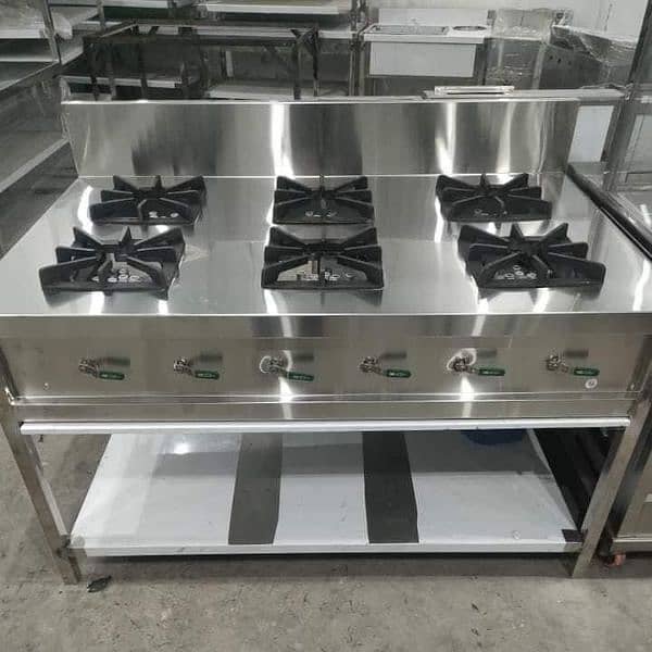 Bain Marie - BBQ Counters - Working Table - Fryers - Stoves - Sink 14