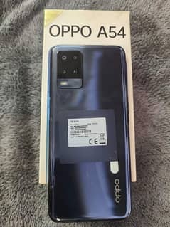 oppo a54 10/10 condition orginal charge box sath ha