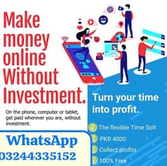 Online work from home daily 3,4 hours payment 4000