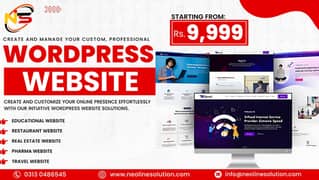 WORDPRESS DEVELOPMENT IN FAISLABAD, PROFESSIONAL CUSTOM WEBISTES