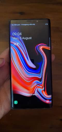 Samsung Note 9 for sale