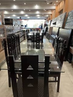 Dinning table/wooden dinning table/7 seater dinning table/Chairs