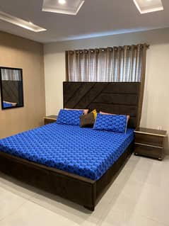 Two Bed Apartment Furnished For Rent In iqbal block Bahria town lahore