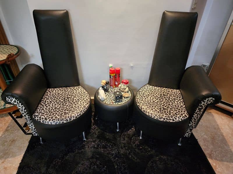 Leather Sofa Set 4