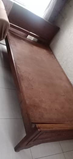 single bed solid wood