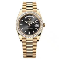 Rolex Gold | Black Dial