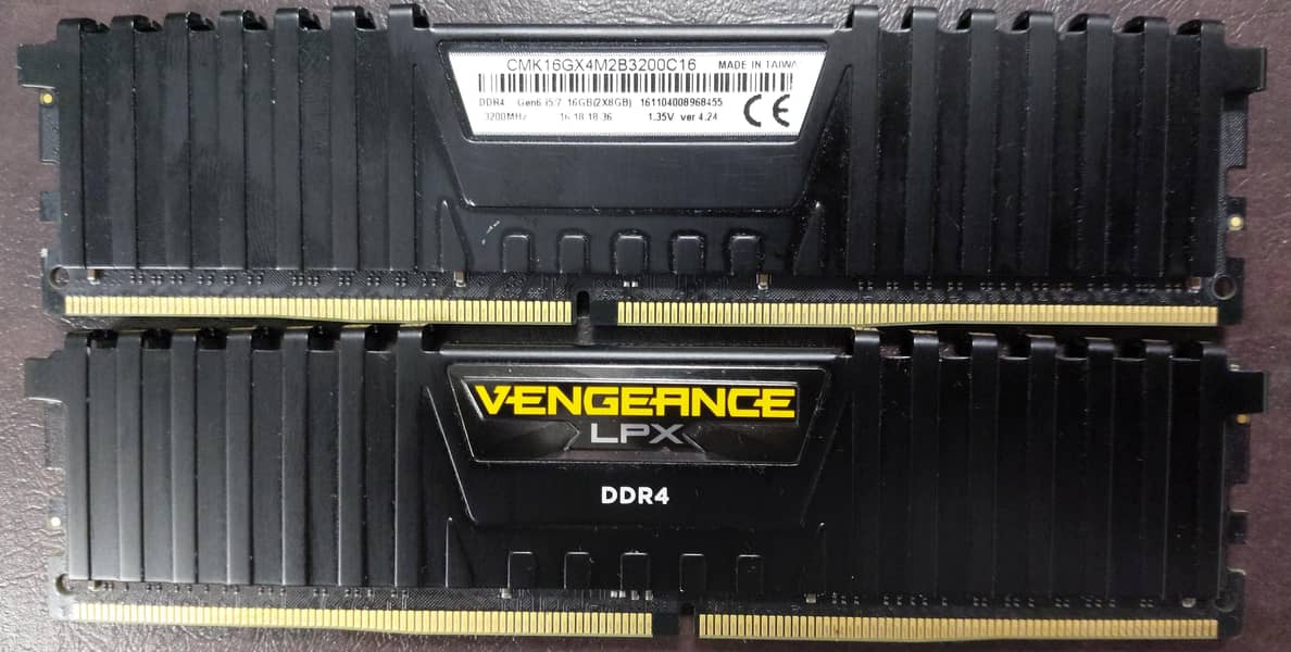 Corsair Vengeance LPX 16GB (2x8GB) DDR4 DRAM 3200MHz C16 RAM 4