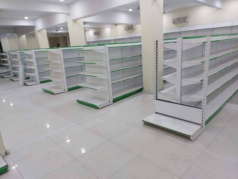 Wall rack/double side rack/ gondola shelving/mart rack/store rack 1