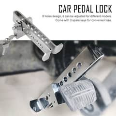 Car Pedal Lock Brake And Clutch Security Lock Anti Theft For All Cars