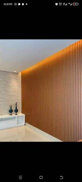 Wall paper PVC panel ceilings wooden flooring  grass carpet glass 14