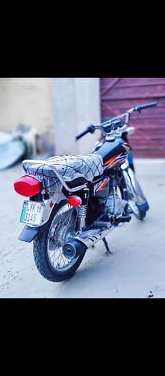 Honda CG 125 Model 2018 for sale.