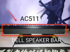 Dell Speaker Bar USB connection Impressive sound