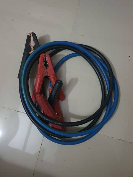 Voilamart Auto Heavy Duty Jumper Cables 1 Gauge Each Cable 6 Feet 3