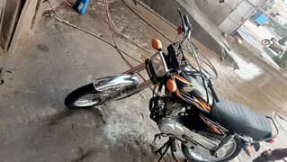 Honda CG 125 model 2018 for urgent sale