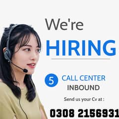 Call Center Job / Inbound Call Center / Job offer