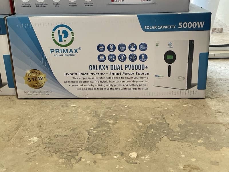 primax Galaxy 3.6 kw pv 5000+ Hybrid 0