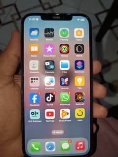 Iphone 12 pro max  128gb battry health 76 esim time available