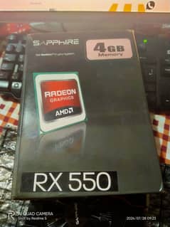 Sapphire AMD Radeon Rx 550 GDDR5 4GB 0