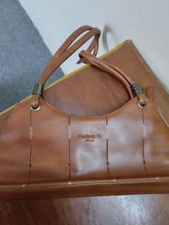 pure leather bag