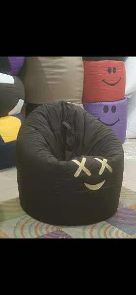 Adult size bean bag sofas with logo / Sofa cum bed bean bags 9