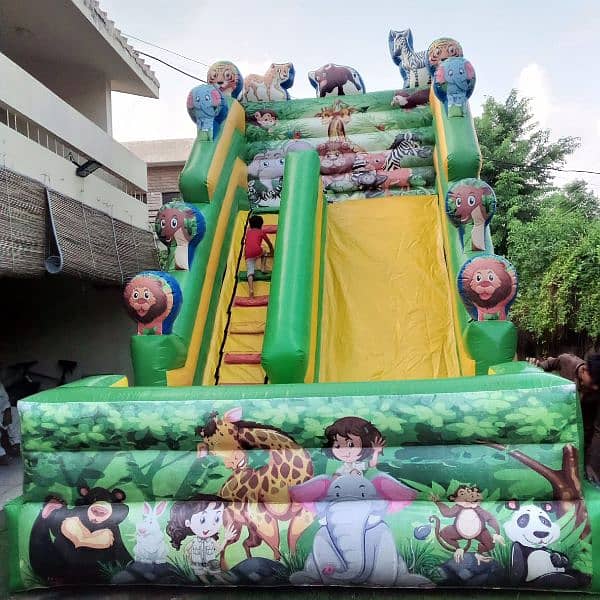 Jumping castle on Rent cotton candy Pop corn balloon'Decor 03324761001 1