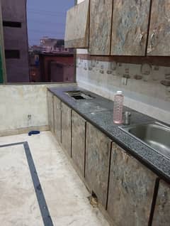 Upper portion for rent 1bad attach bathroom tvl marble flooring woodwork
