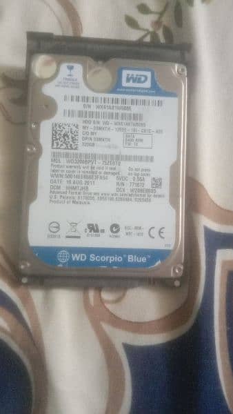 hard drive 320gb ram 4gb 1