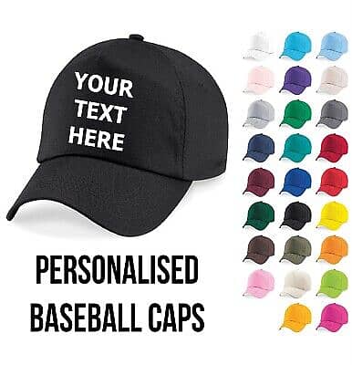 Customized Caps | Caps For Events| Black And White Caps| Printed Caps 0