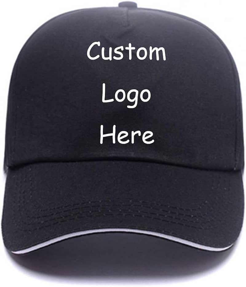 Customized Caps | Caps For Events| Black And White Caps| Printed Caps 3