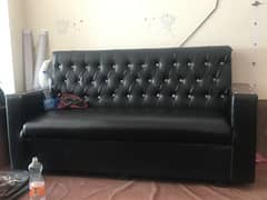 black sofa 2 piece