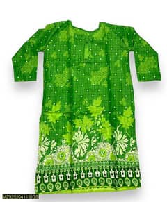 1 pc women stitched Lawn Printed Shirt