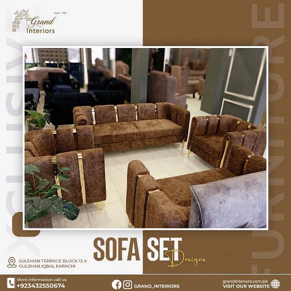 sofa sets sofa collection sofa designer Grand interiors 1