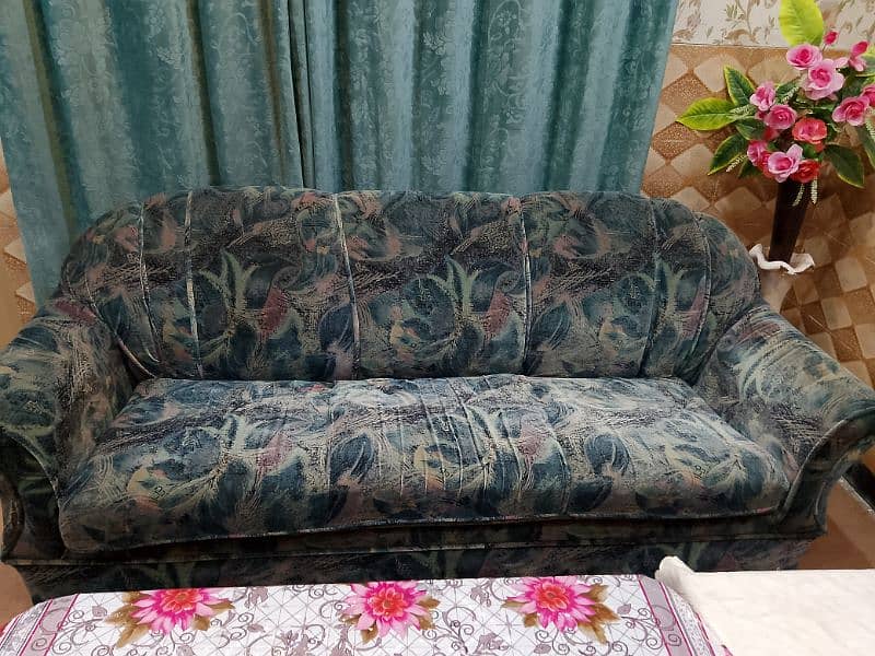 3 seater and 2 single sofa set urgent sale 0