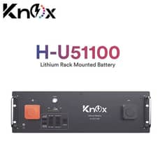 Knox Lithium Ion H-51100AH, 48V  Rackmount Solar Battery 8000 Cycle