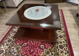 wooden centre table for sale