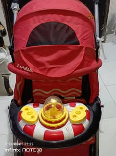 Large size baby pram A1 condition  Imported baby foldable stroller. L