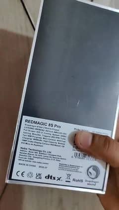 Red magic 8s pro 16 512 GB official PTA box pack