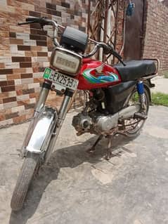 honda 70 red colour