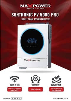 Max Power Suntronic 4Kw PV5000 hybrid inverter