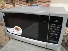 Pel Microwave Oven Like new 10/10 with box, Silver, 30L