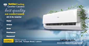 ac & dc Inverter Hoot & Cool Gree, Haier, Dawlance Orient,Kenwood