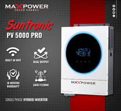 MAXPOWER SUNTRONIC PV 5000 PRO SINGLE PHASE HYBRID INVERTER