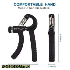 Adjustable rubber hand grippers for veins