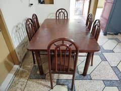 dining table with 6 chairs