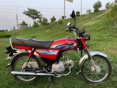 Honda Cd 70 Registered